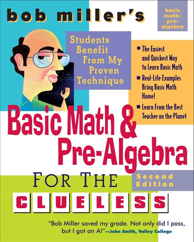 Libro: Bob Millerøs Basic Math And Pre-algebra For The 2nd