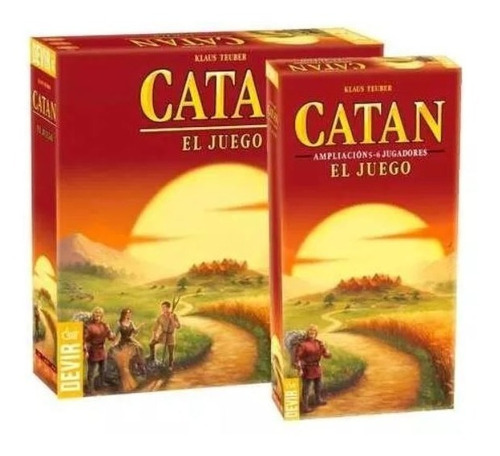 Catan Basico Español + Extension 5-6 Jugadores / Diverti