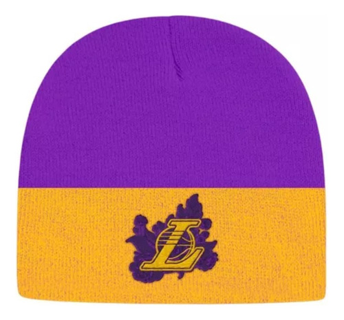 Gorro Los Angeles Lakers Morado / Amarillo // Beanie Nba