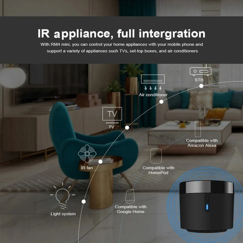Broadlink Rm4 Mini - Mando A Distancia Universal Wifi