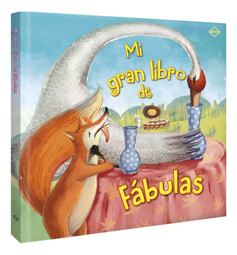 Mi Gran Libro De Fábulas Edición De Lujo Para Niños