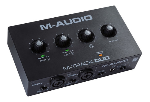 Imagen 2 de 6 de Interface De Audio M-audio M-track Duo Usb 2 Canales 48 Khz