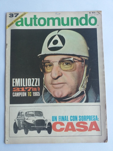 Revista Automundo Nro. 37 - Diciembre 1965 *