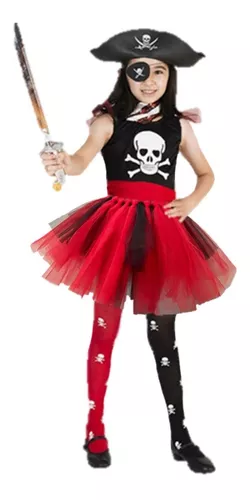 Disfraz Pirata Halloween Niña Cosplay