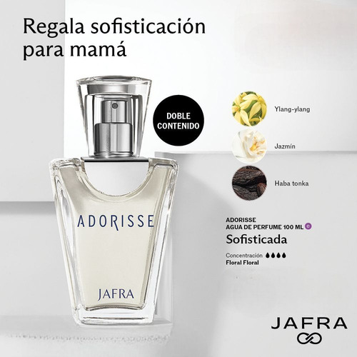Adorisse 100 Ml. Jafra. Agua De Perfume