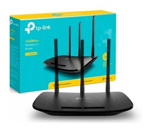 Router Tp-link Tl-wr940n Wr940 N Wifi 450mbps 3 Antenas 