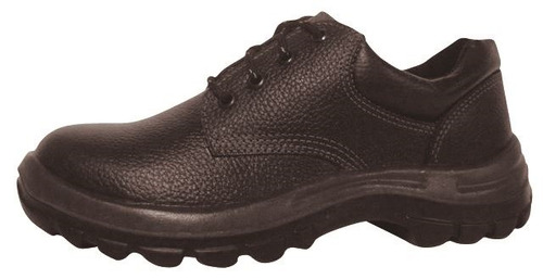 Zapato Cuero Negro Dieléctrico,pta Plástica,t:34  Worksafe 