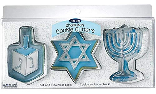 Rite Lite Ltd Metal Chanukah Cookie Cutters