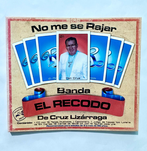 Banda El Recodo Cd No Me Se Rajar Loteria Completa 1