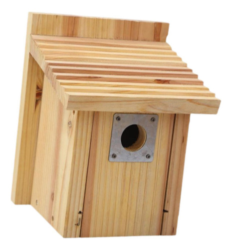 Caja De Anidación De Pájaros De La Casa De Pájaros Fuera