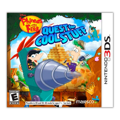 Phineas And Ferb: Quest For Cool Stuff - Nintendo 3ds