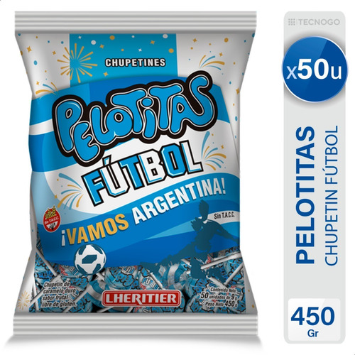 Chupetin Pelotitas Futbol Lheritier - Mejor Precio