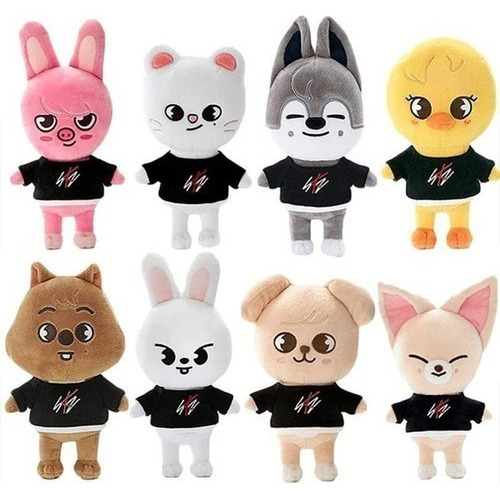 Niños Callejeros Szoo Stray Kids 8 Pieces Muñeco De Peluche