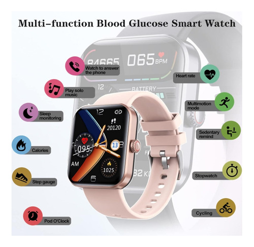 ' Reloj Inteligente De Glucosa En Sangre No Invasivo Nfc