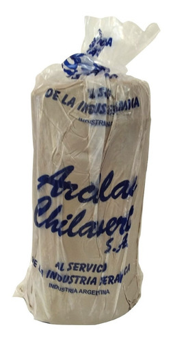 Imagen 1 de 1 de Arcilla Chilavert Blanca Lisa 5 Kg