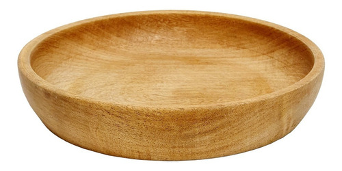 Fuente Ensaladera Bowl Cazuela Madera De Algarrobo 24cm