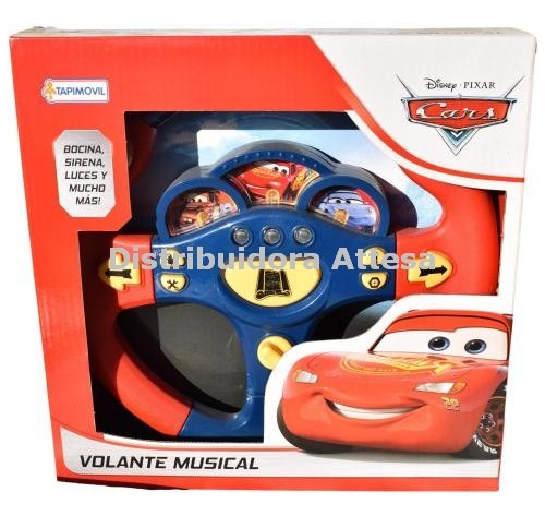 Volante Con Luz Sonido Paw Patrol O Cars Tapimovil Original