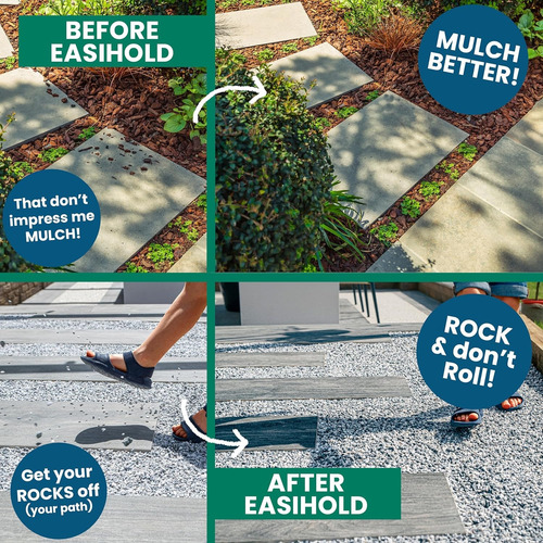 Easihold Rocks Pegamento Mulch Gravilla Piedras Resina