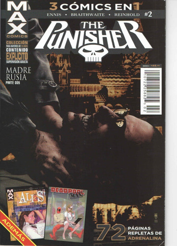 Comic Marvel The Punisher Alias Deadpool Max 2 #2 Español 