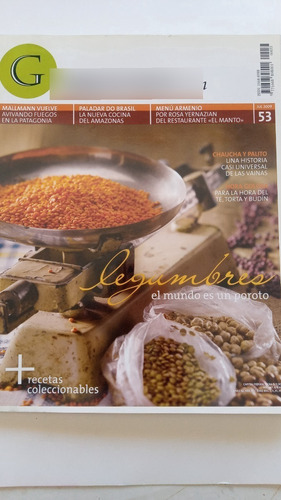 Revista El Gourmet Nº59 Julio 2009 Legumbres