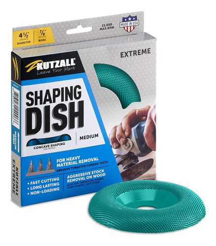 Extreme Shaping Dish - Mediano, 4-12  (4.500 In) De Diámetr