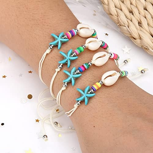 Colorful Bling, 12 Piezas, Con Forma De Concha Marina Natura