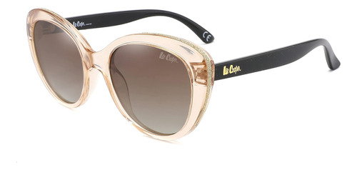 Lee Cooper Mujeres Cat Eye Gafas De Sol Polarizadas Gr.brown