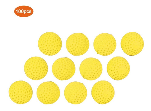 Pelota Redonda Universal Eva Soft, Paquete De 100 Unidades,