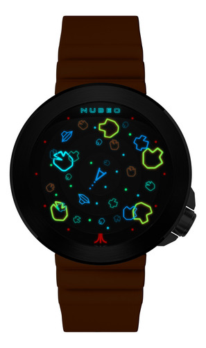 Reloj Hombre Nubeo Plasma Nb-6111-04 Edición Limitada Correa Plasma Pumpkin