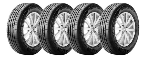 Kit 4 Pneus Aro 15 Continental Powercontact 2 195/65r15 91h