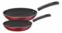 Comprar Jogo De Frigideiras Tramontina Alumínio Sicília 2pç Vermelho