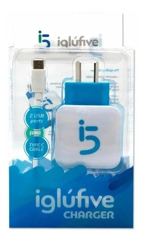 Imagen 4 de 5 de Cargador Iglufive 2.1 A + 1a 220v Micro Usb - Blister