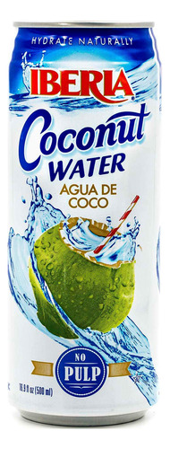 Iberia Agua De Coco, Sin Pulpa, 16.91 Onzas Liquidas (paquet