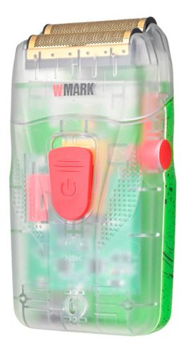 Maquina De Cabelo Shaver Wmark Ng 987 Verde Barbeador