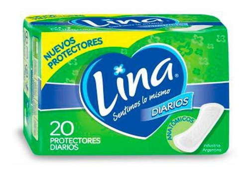 Pack X 24 Unid. Protector Femenino  Dia Linita 20 Lina T.fe