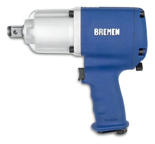 Llave De Impacto Neumatica 3/4'' Industrial Bremen 3038 Color Azul