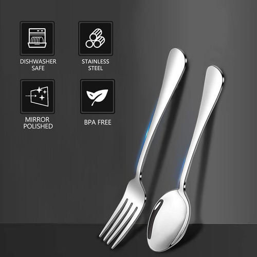 , Juego De Tenedores Y Cucharas, 6 Tenedores De Ensalada De