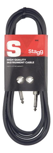 Cabo P/instrumento Plug Simples P10xp10 10mts. Stagg Sgc10