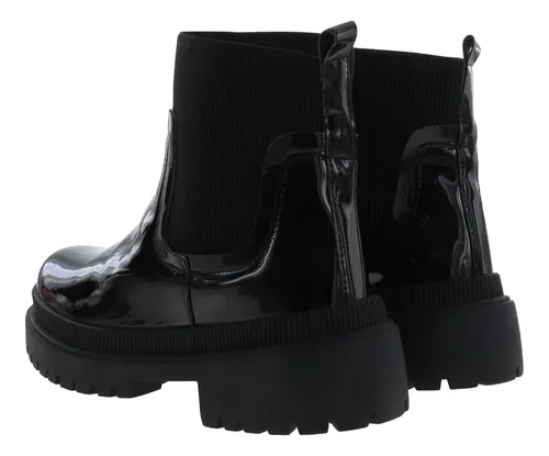 Botines Botas B sicas Dama Chunky El stico Erez