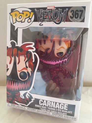 Funko Pop Marvel Venom Carnage Cletus Kasady # 367 Original