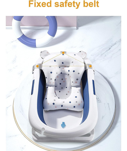 Cojín Para Asiento De Baño Para Bebé Con Red De Apoyo Y