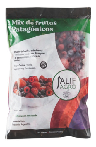 Frutos Patagónicos Mix Congelados Alif Agro 1kg