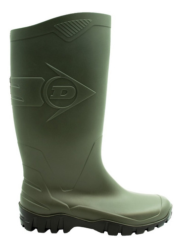 Imagen 3 de 6 de Botas De Goma Pvc Dunlop K680011 Dane Verde Alta 38 - 46