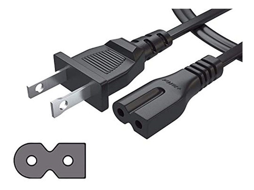 Pwr 3ft 2 Prong Polarized-power-cord Para Bose-companion 3