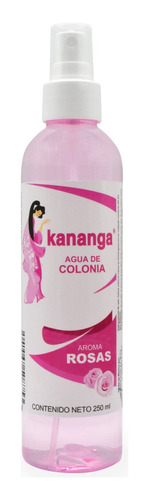 Agua De Rosas Kananga 250 Ml Colonia Para Cuerpo