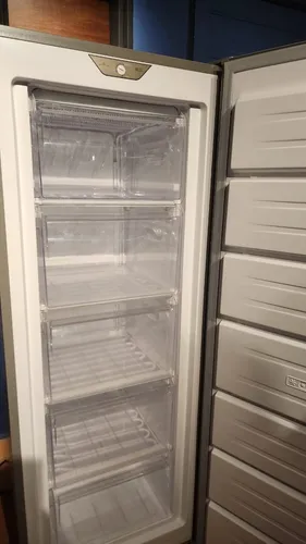 Congelador Vertical Electrolux 168l Plata Efuy16p3hvg (Usado)