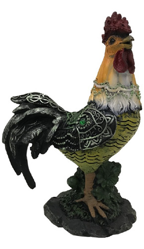 Figura Decorativa Adorno Gallo Multicolor 20 Cm/ Runn