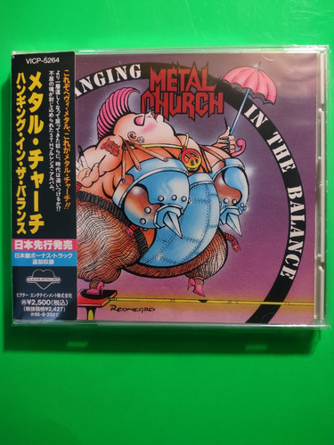 Metal Church - Hanging In The Balance (cd Álbum 1993, Japón)