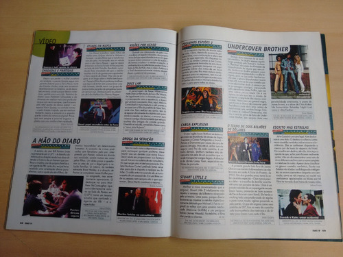 Revista Set 191 Matrix Kung Fu Cinema X Men Ano 2003 1755 (Usado)