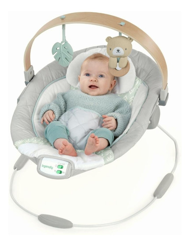 Ingenuity Silla Mecedora Relajante Con Barra Para Bebés